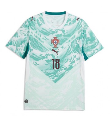 Portugal Pedro Neto #18 Udebanetrøje VM 2026 Kortærmet